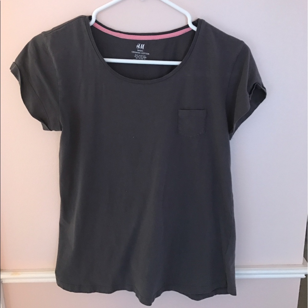 Grey, Loose T-Shirt