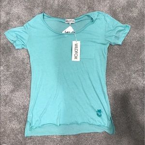 WILDFIX NEW WITH TAGS GREAT TURQUOISE TSHIRT