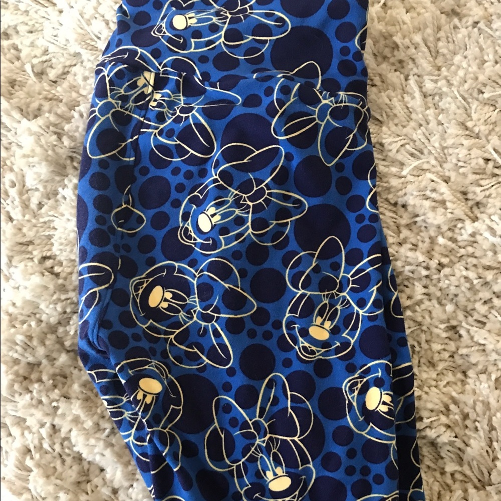 Brand new Lularoe OS Disney Minnie leggings