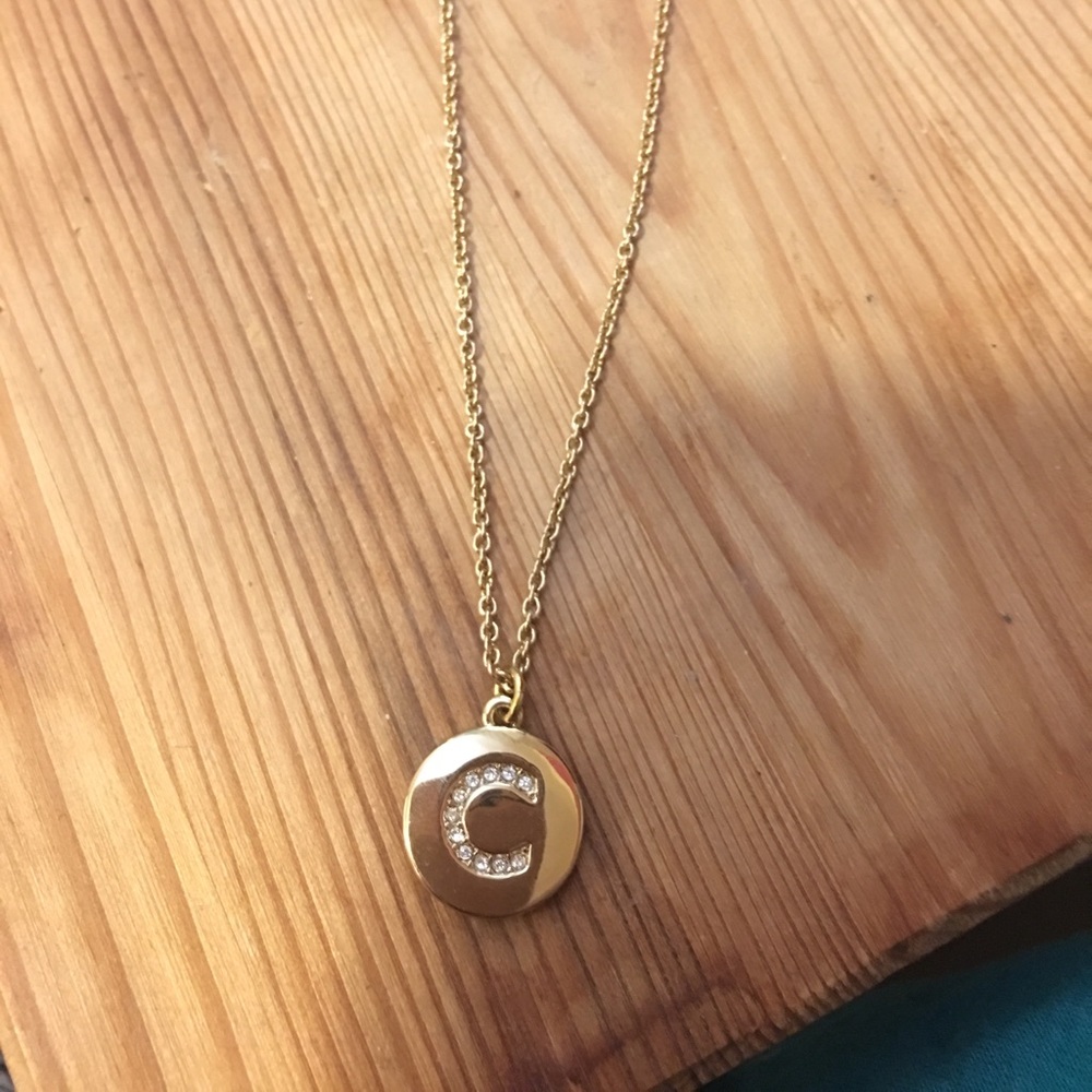 Kate Spade Initial Pendant Necklace, C