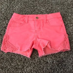 Neon Orange/Pink shorts