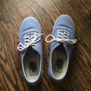 Denim-Blue Vans