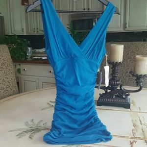 Semi sheer summer top