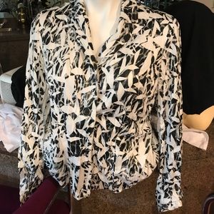 Alberto Makali blk/white blazer