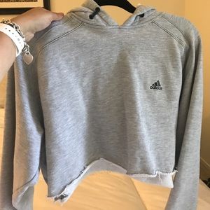 Vintage adidas cropped sweater