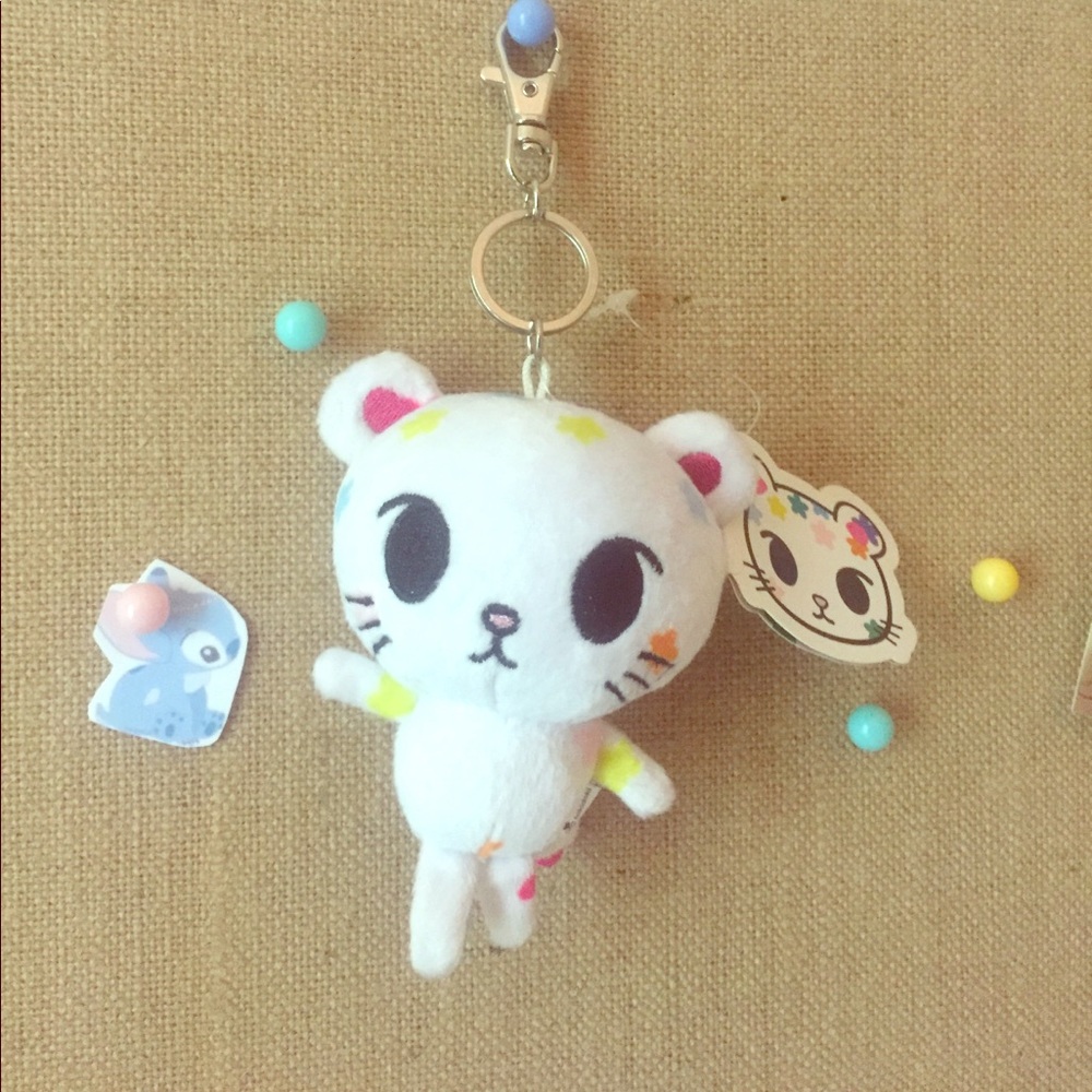 🌈Plush Toki Doki Palette keychain hanger