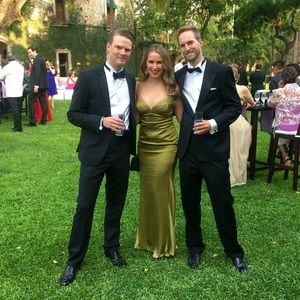 Nicole Miller Collection Silk Gown