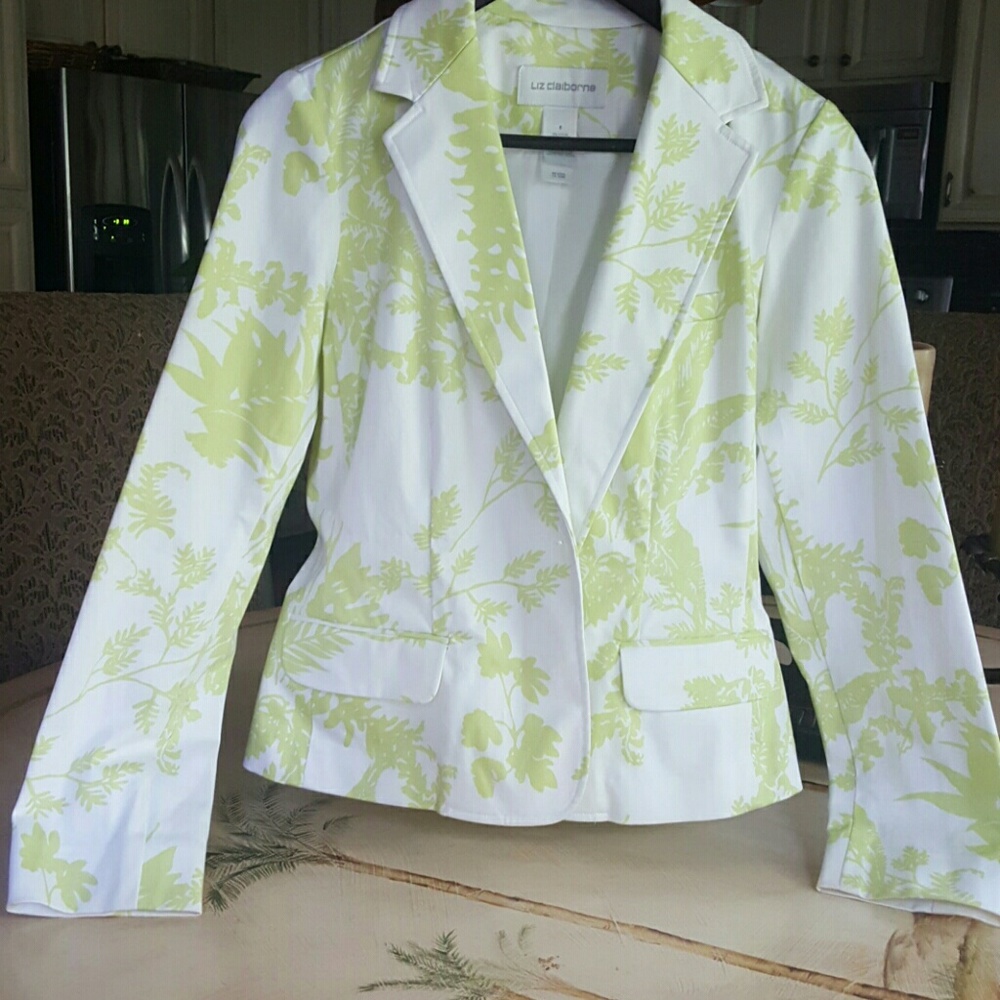 Liz Claiborne Floral Blazer