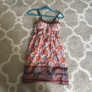 Print short dress