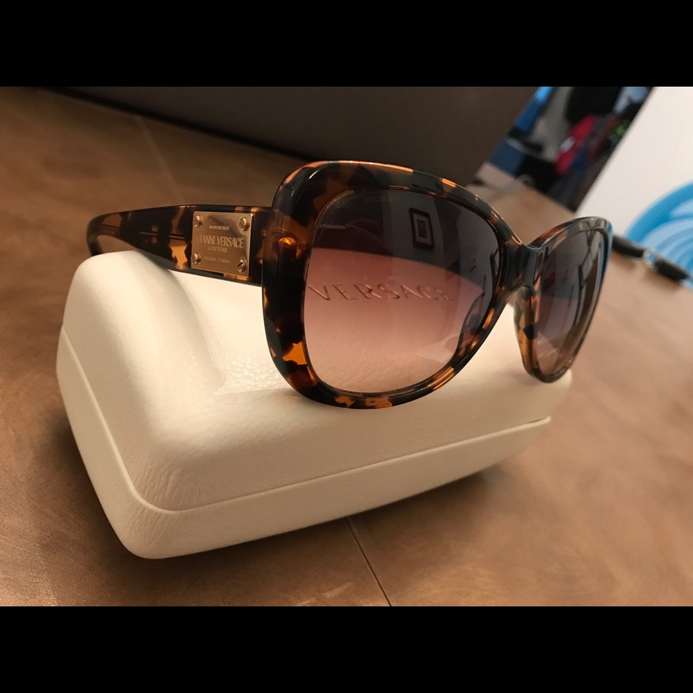 Versace brown sunglasses