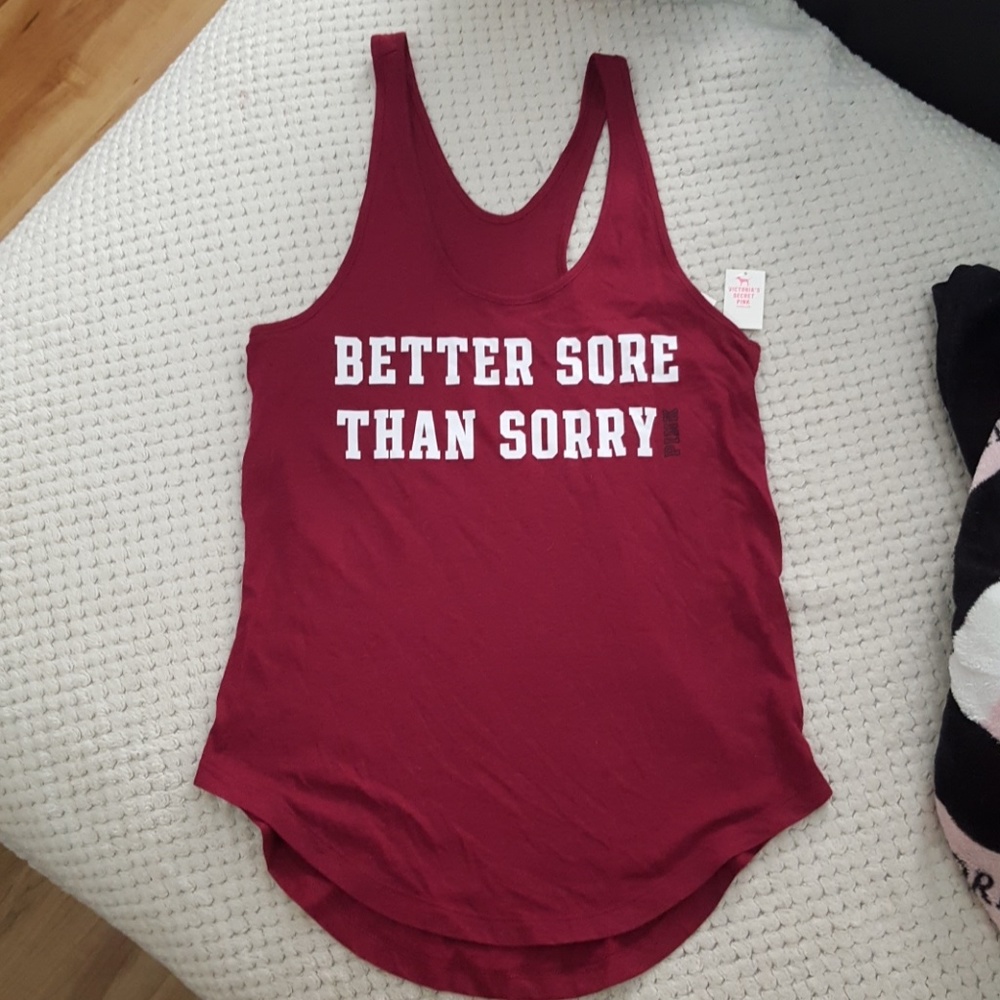 Xs pink by vs workout tank