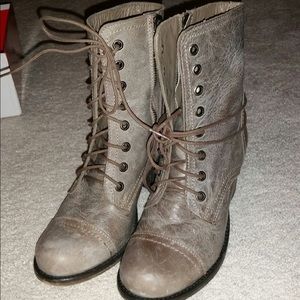 Steve Madden Mid Calf Ankle Heeled Boots