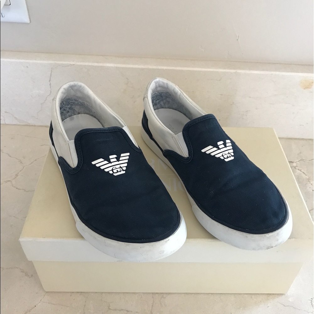Boys Armani shoes