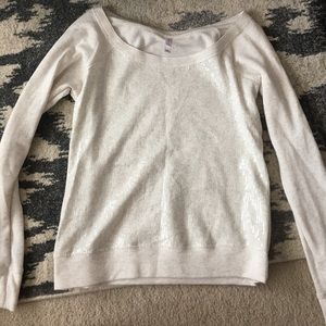 Off the shoulder sweater