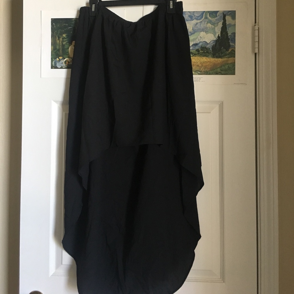 long, short to long skirt, never worn