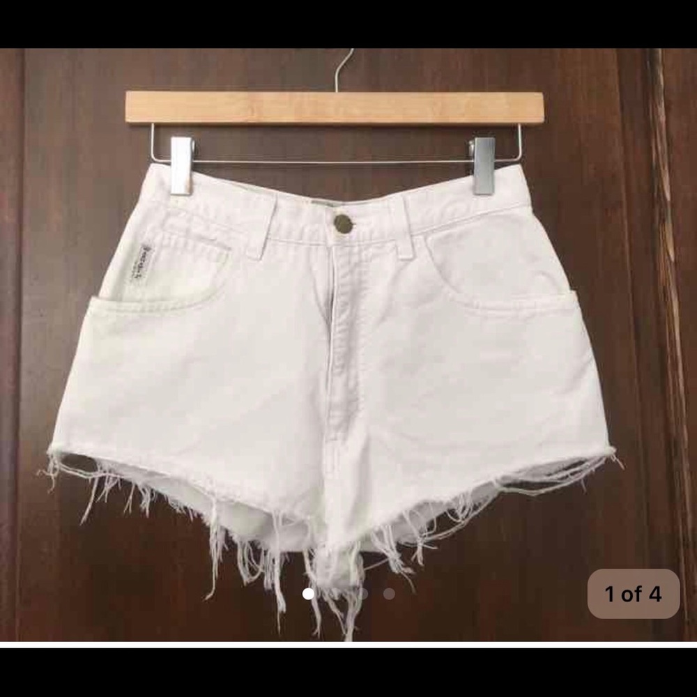 White Shorts by Armani Exchange