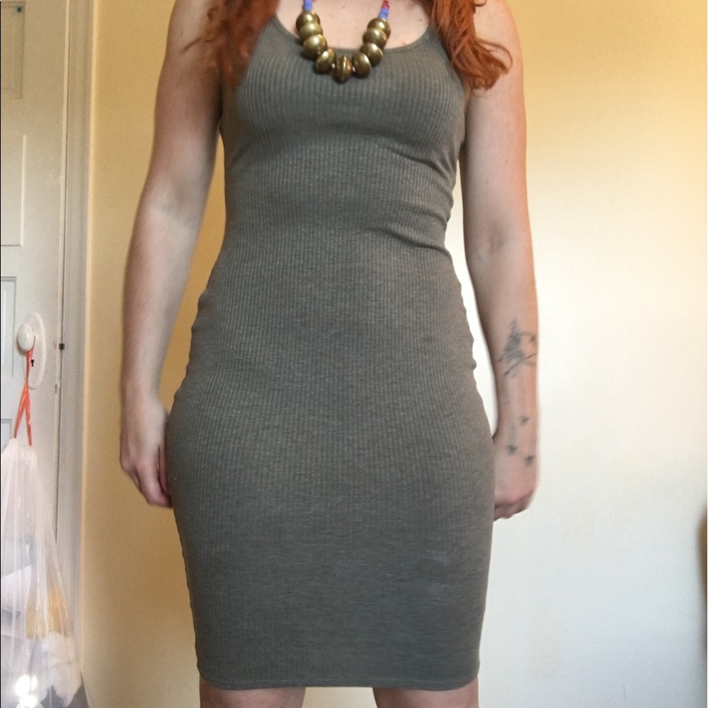 Rubbed Tank dress