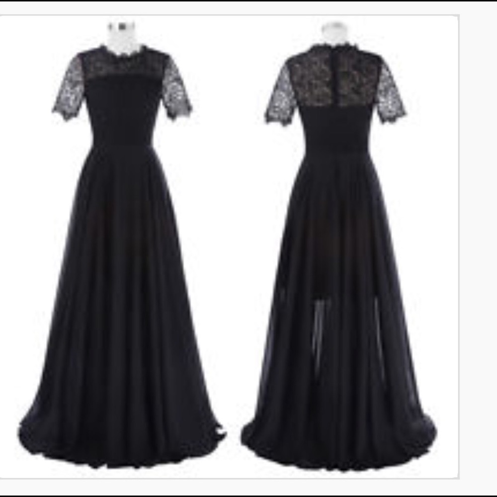 🔥FORMAL BLACK DRESS🙋🏼