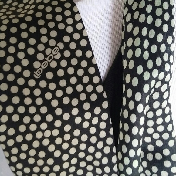 Bebe woman's beautiful halter top with polka dot size medium - Picture 5 of 5