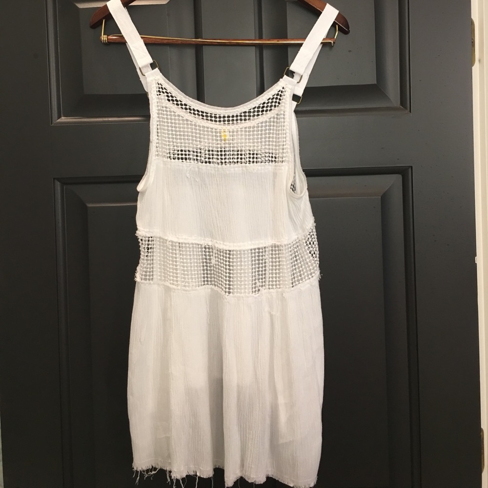 Free people white shirt!
