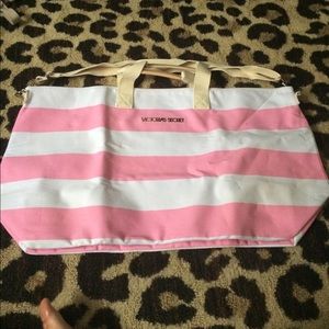 Victoria's Secret striped bag