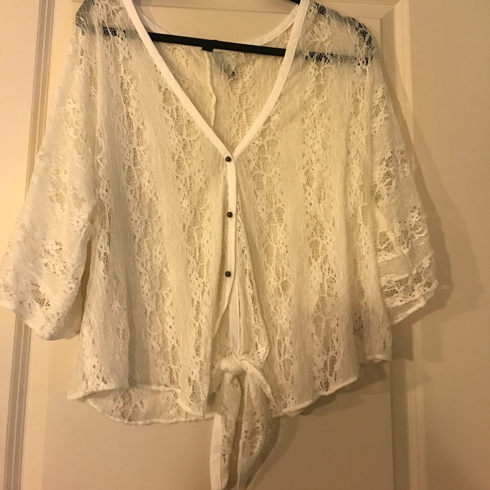 Jessica Simpson Tie Blouse