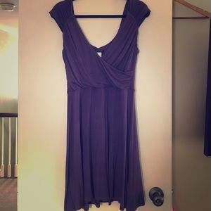 Venus cap sleeve wrap dress