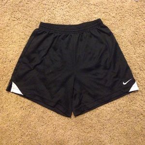 Black Nike Soccer Shorts