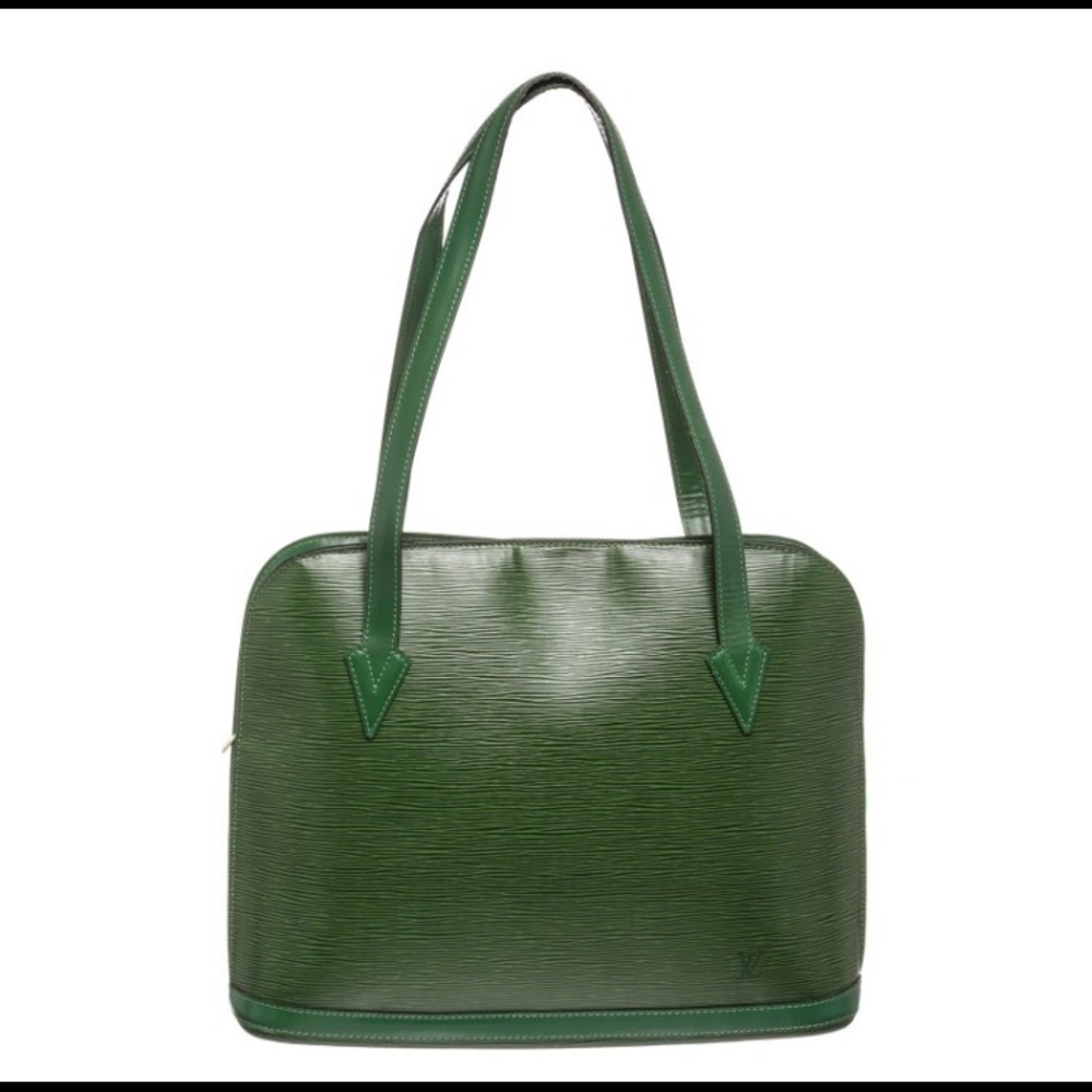 Louis Vuitton Green Epi Leather Lussac