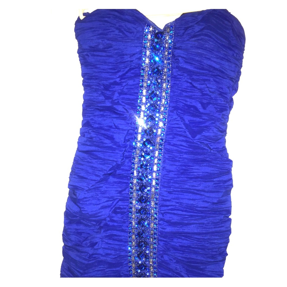 Coral Blue Dress