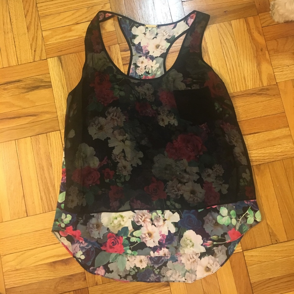 Rebecca minkoff floral top