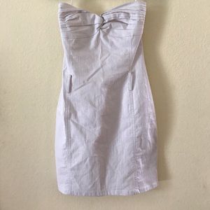 NWT Metropark Size Small white Twist Tube Dress