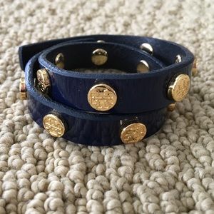 Tory Burch navy bracelet.