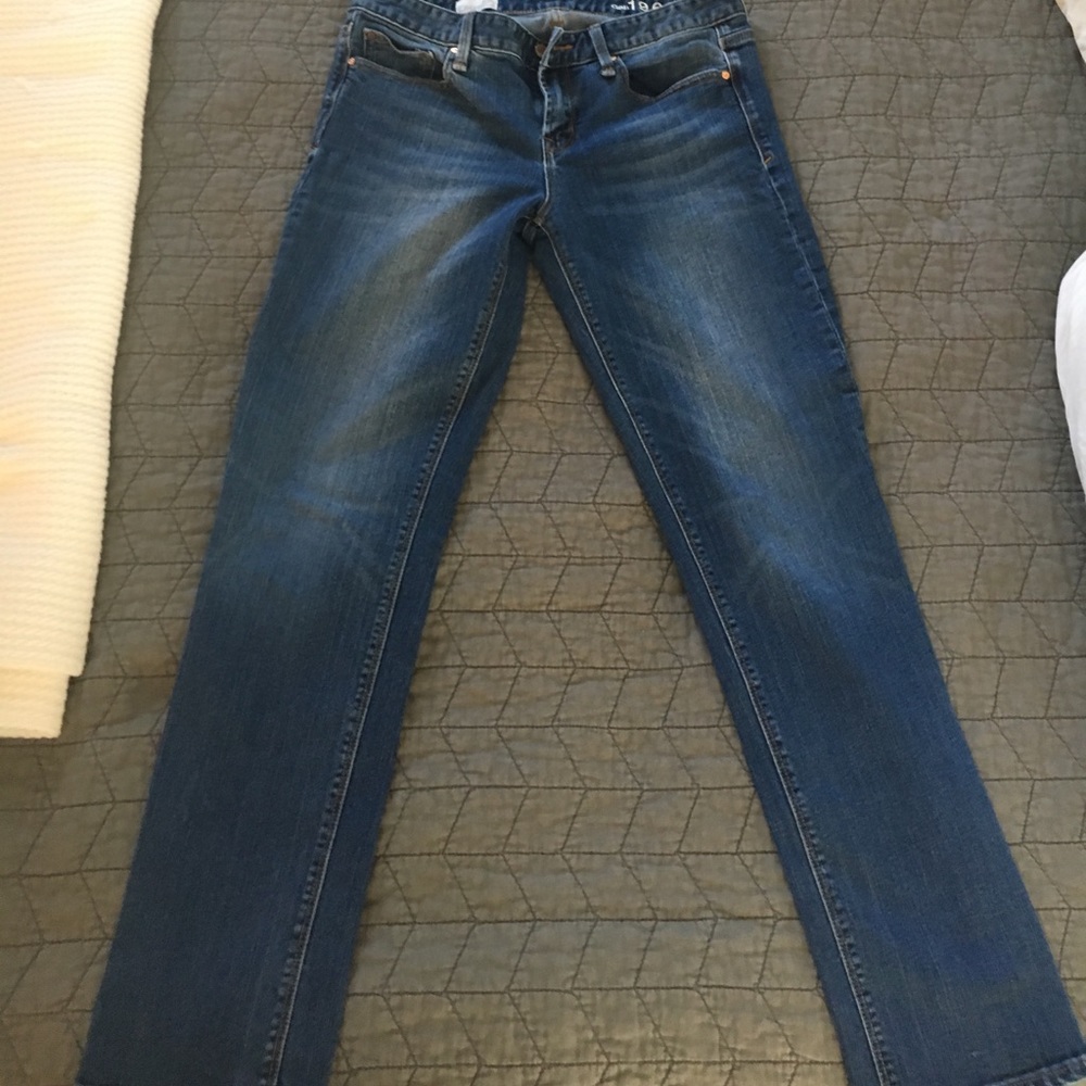 Gap jeans 1969 real straight size 29r