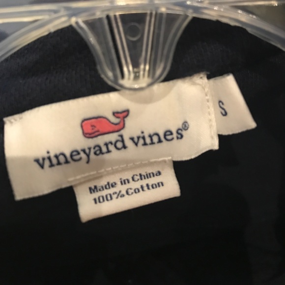 navy vineyard vines 1/4 zip! - Picture 2 of 3
