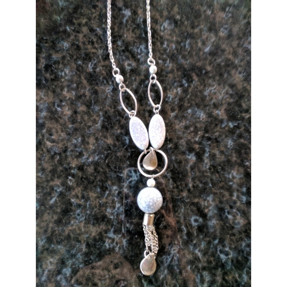 Marble Patterned Necklace