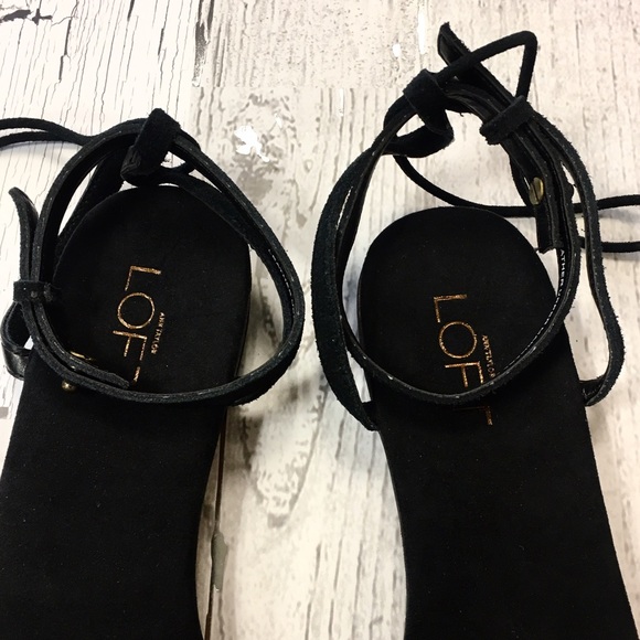 LOFT Tassel Ankle Strap Sandal - Picture 3 of 4