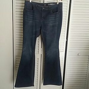 New York and Company Curvy Flare jeans size 16