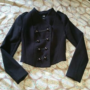 Classy H&M jacket in black