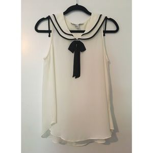 Forever 21 sleeveless sailor top