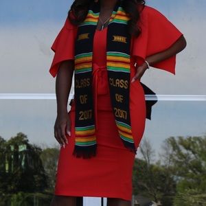 ASOS Angel Kimono Sleeve Belted Midi Dress