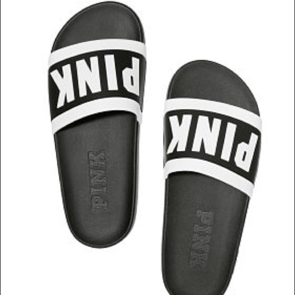 Like New VS PINK Rubber Sandals