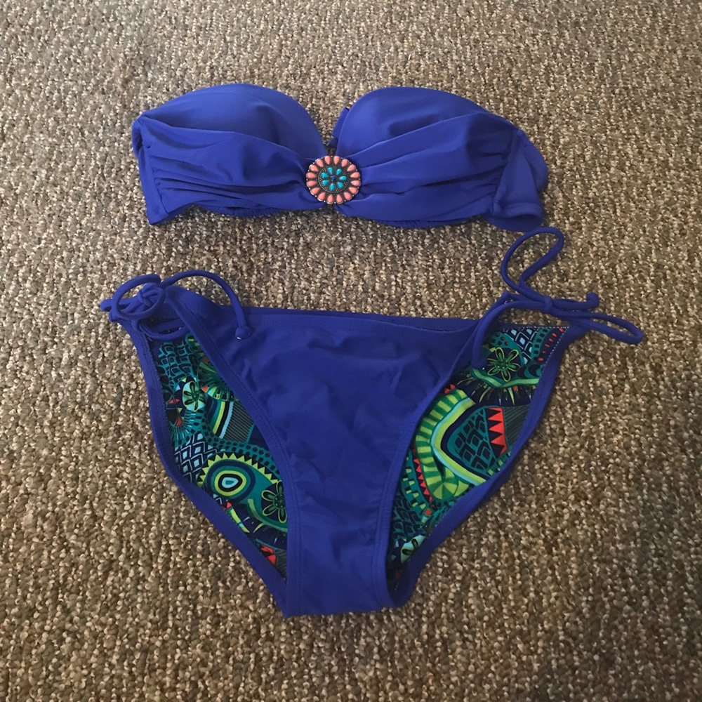 Strapless bikini from Target