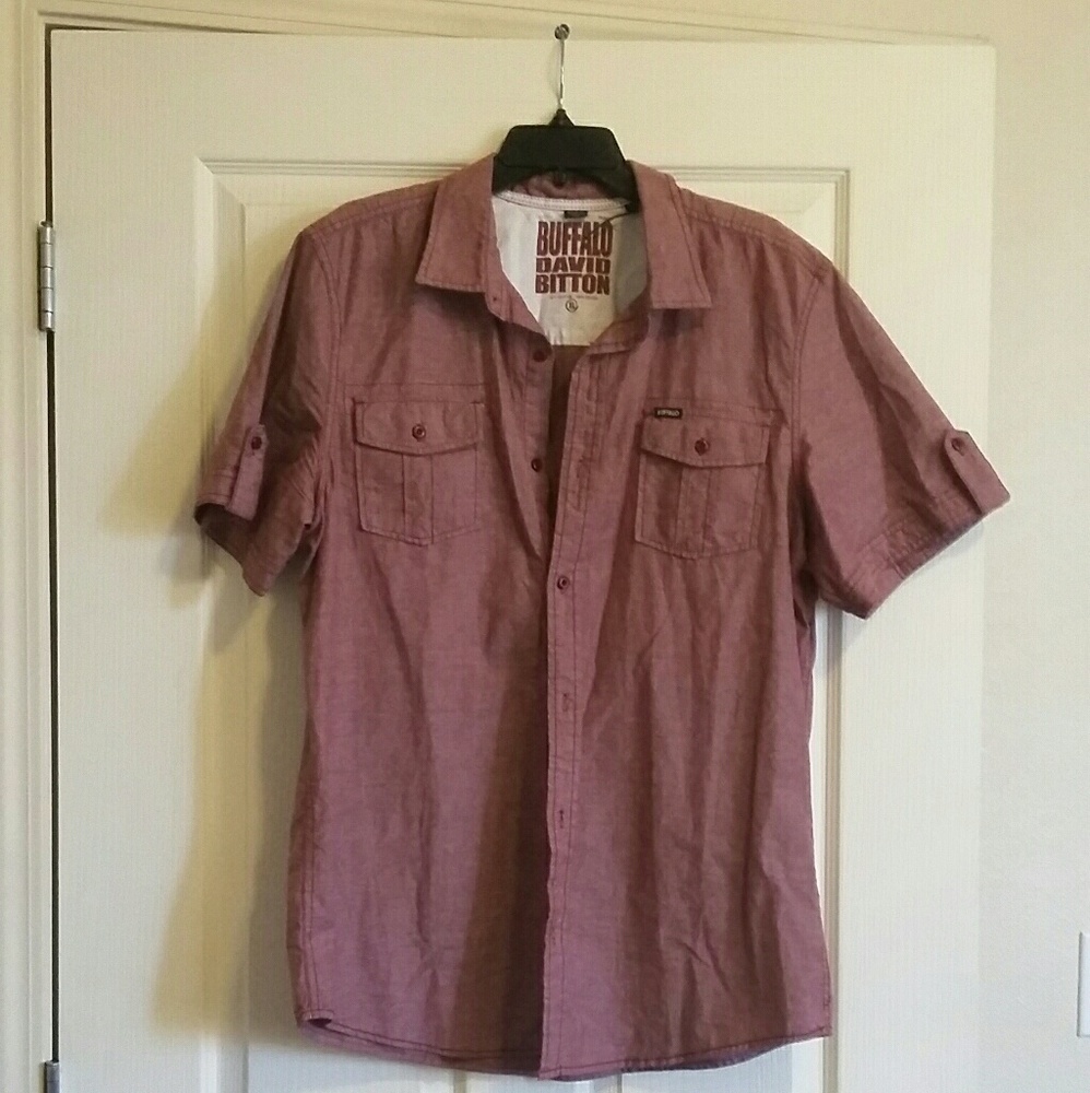 Nice Red Button Down Shirt