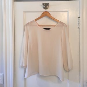 Francesca's White Blouse