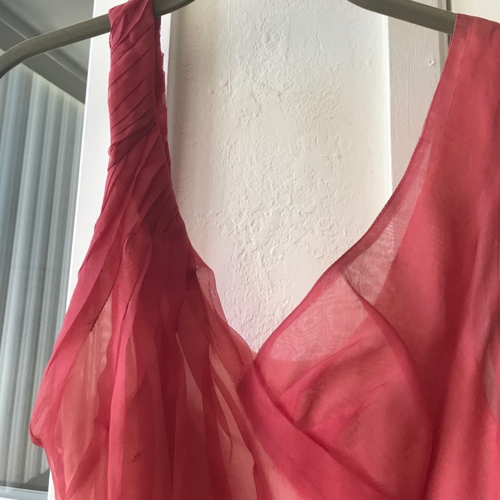 BCBG Runway silk origami dress, 2 - Picture 2 of 8