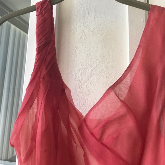 BCBG Runway silk origami dress, 2 - Picture 2 of 8