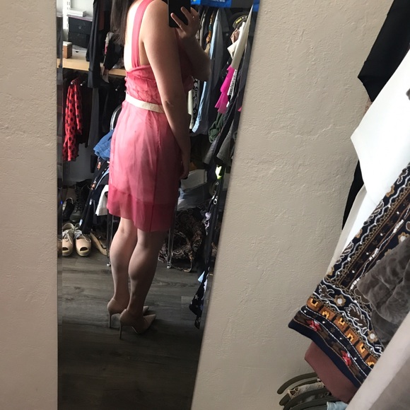 BCBG Runway silk origami dress, 2 - Picture 8 of 8