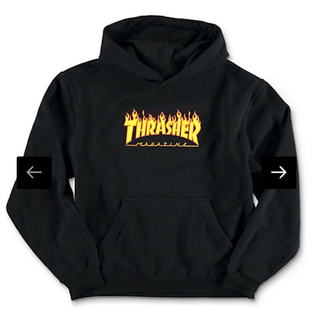 Thrasher Flame Hoodie