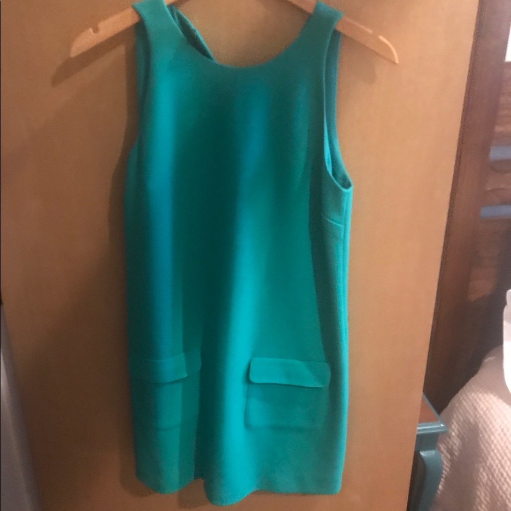 Joie green dress with pockets